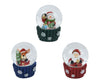 Boule à neige de Noël à poser – assortiment festif de 3