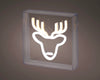Décoration lumineuse cerf led usb à poser